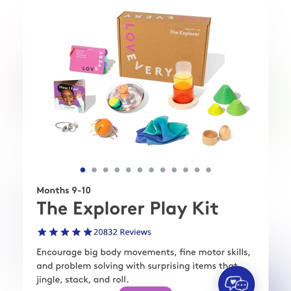 Lovevery The Explorer Play Kit - Picture 1 of 7
